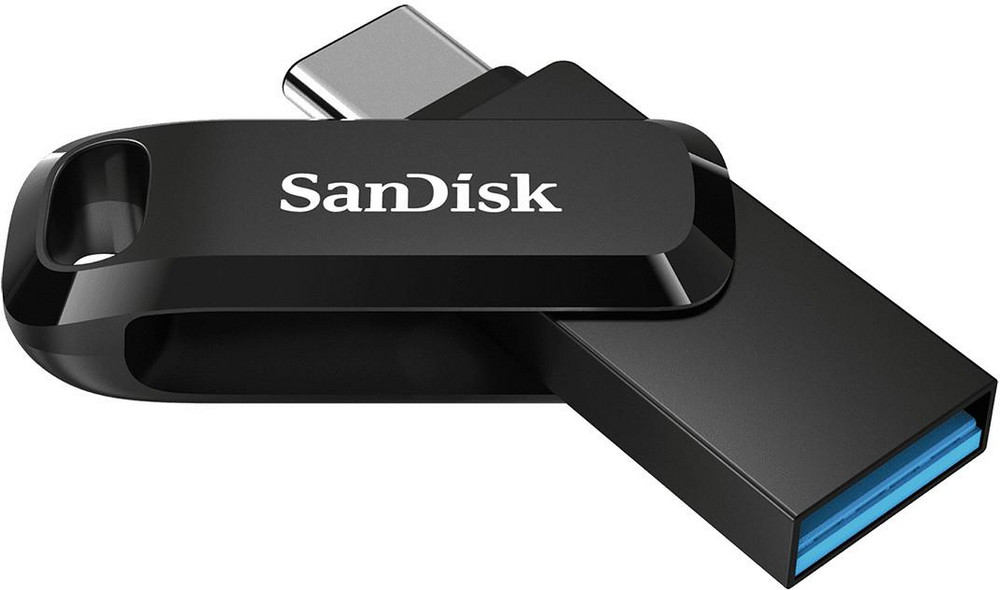 SanDisk Ultra Dual USB Flash Drive Go 128GB schwarz USB-Stick