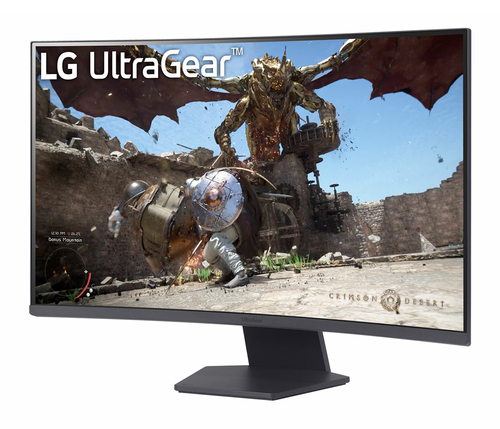 LG UltraGear 32GS60QX-B.AEUQ Schwarz 31,5 Zoll Curved WQHD 180 Hz 1 ms (HDMI, DisplayPort, neigbar, HDR, AMD FreeSync, VESA Adaptive Sync)