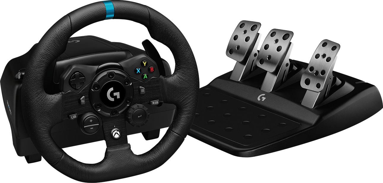 Logitech G923 Racing Wheel + Pedals für Xbox One and PC (941-000158)