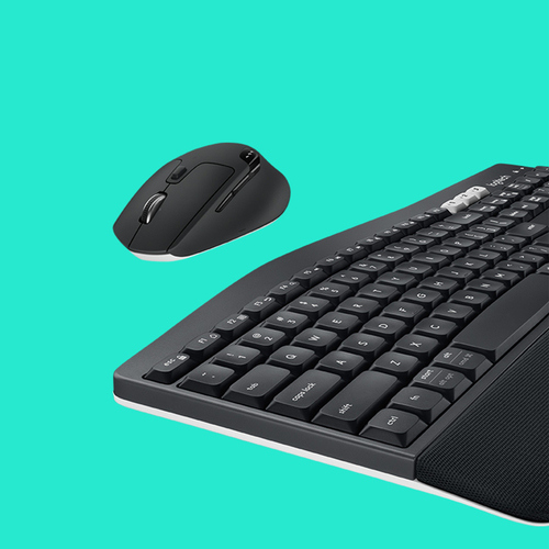 Logitech MK850 Performance Tastatur Maus enthalten RF Wireless + Bluetooth QWERTZ Deutsch Schwarz