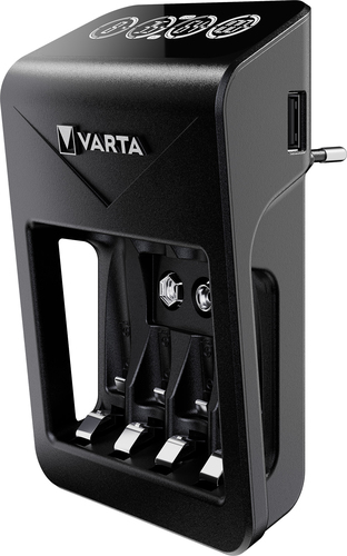 Varta 57687 Akkuladegerät Haushaltsbatterie AC