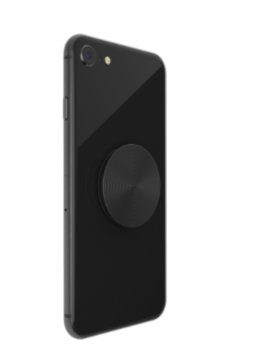 POPSOCKETS Pop Grip Twist Black Aluminium (Schwarzes gefrästes Aluminium (austauschbares Design))  POPSOCKETS Pop Grip Twist Black Aluminium (Schwarzes gefrästes Aluminium (austauschbares Design))