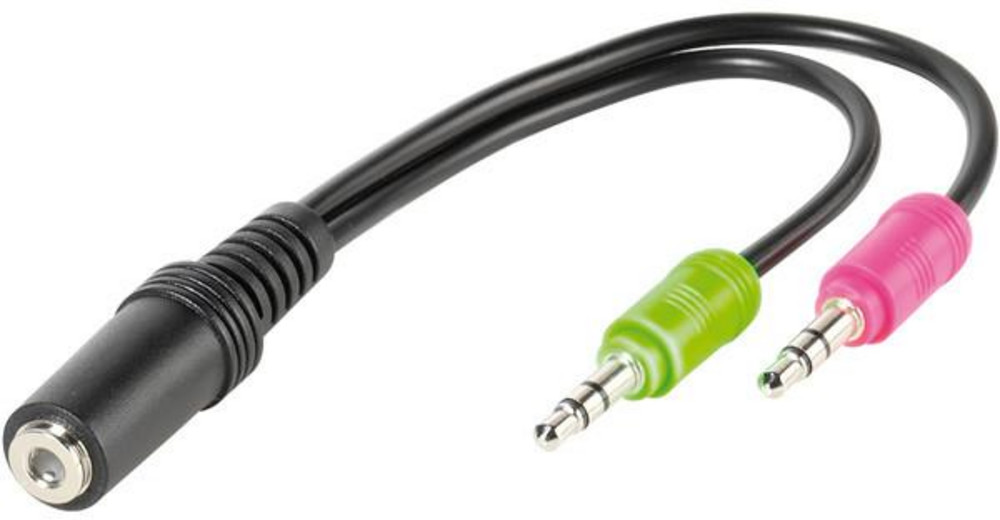 VIVANCO PC - Headset Adapter