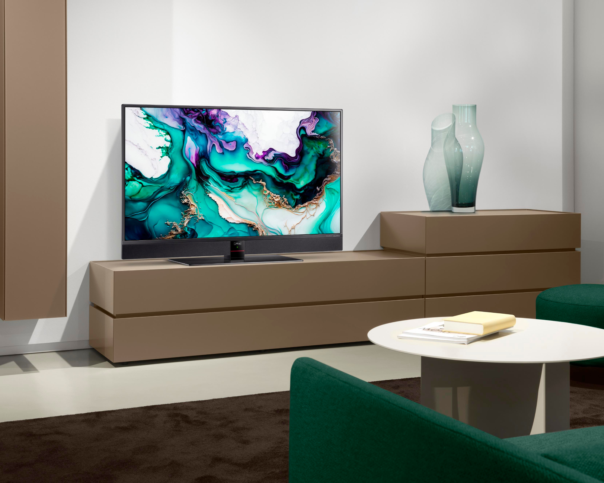 Metz Cubus blackline 43TY77 43 Zoll (108cm) 4K UHD LED Smart TV Dolby Digital Plus Aufnahmefunktion