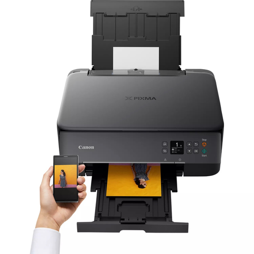 Canon PIXMA TS5350i 3-in-1 WLAN-Farb-Multifunktionssystem, Schwarz Canon PIXMA TS5350i 3-in-1 WLAN-Farb-Multifunktionssystem, Schwarz