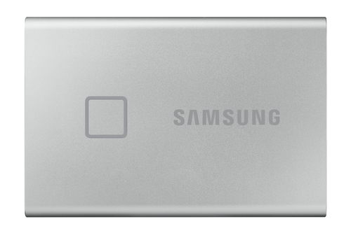 Samsung T7 Touch 500GB Portable SSD USB-C 3.1 silber UASP USBC SSD extern Samsung T7 Touch 500GB Portable SSD USB-C 3.1 silber UASP USBC SSD extern