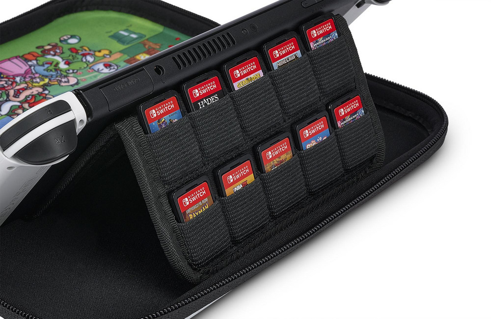  PowerA NSW Prot Case Mario Fireball Schutzhülle
