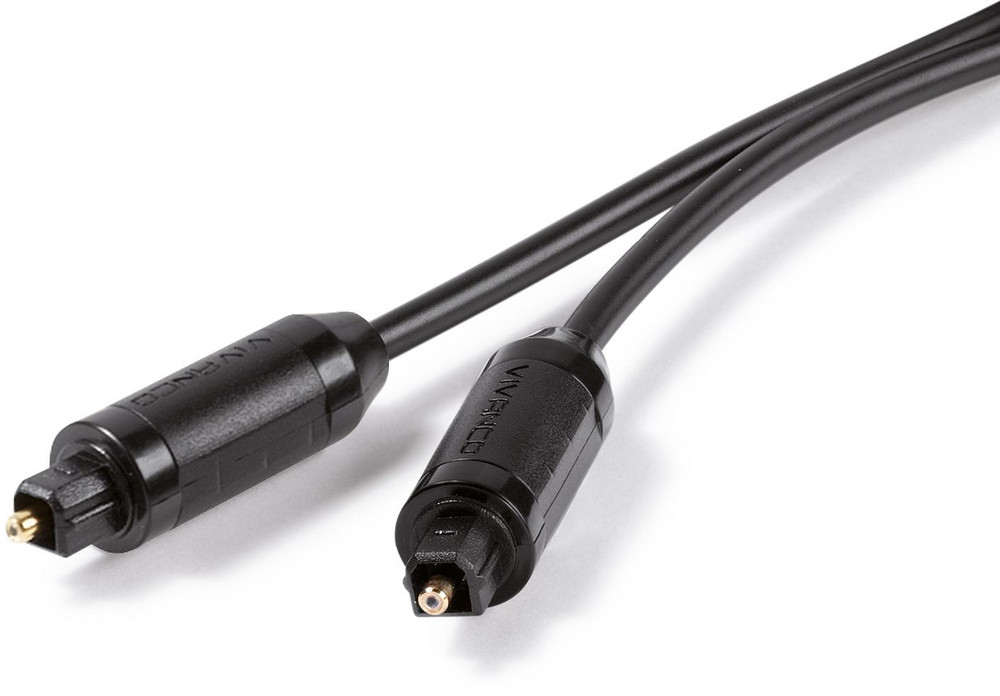  VIVANCO Lichtleiterverbindung, 5m 46/40 (46152) - Optisches Kabel (Toslink)