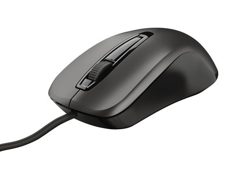 Trust Carve Maus Büro Beidhändig USB Typ-A Optisch 1200 DPI