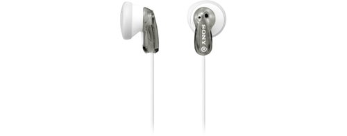 Sony MDR-E9LP Kopfhörer Kabelgebunden im Ohr Musik Grau, Weiß