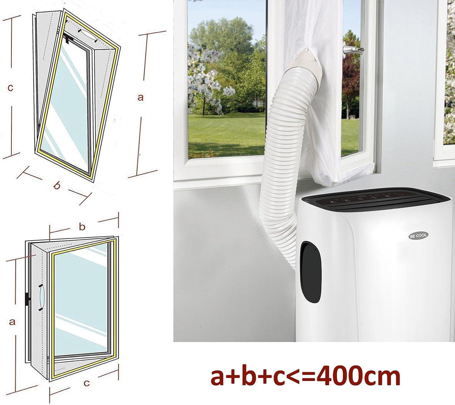 BeCool BC01AIRSTPFE  Fensterabdichtung für Klimageräte Klimaanlage max. 400cm