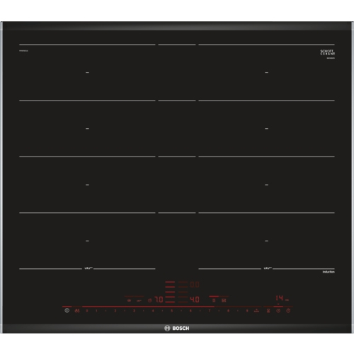 Bosch Serie 8 PXY675DC1E Kochfeld Schwarz Integriert Zonen-Induktionskochfeld 4 Zone(n)