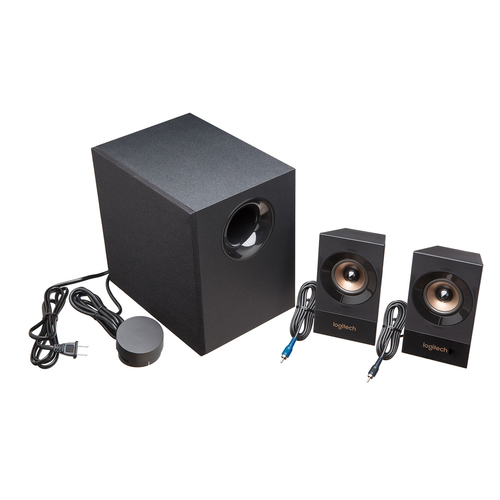 Logitech Z533 Lautsprecherset 60 W Universal Schwarz 2.1 Kanäle 15 W Logitech Z533 Lautsprecherset 60 W Universal Schwarz 2.1 Kanäle 15 W