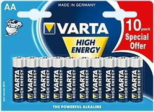 Varta High Energy AA 10-pack Einwegbatterie Alkali