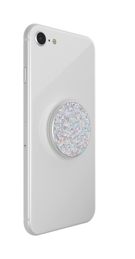 POPSOCKETS PopGrip Sparkle Snow White  POPSOCKETS PopGrip Sparkle Snow White