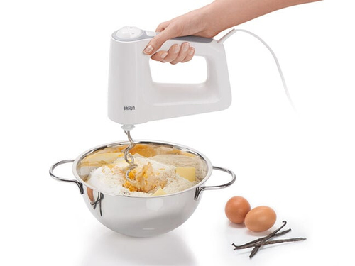 Braun HM 3100 WH Handmixer 500 W Weiß