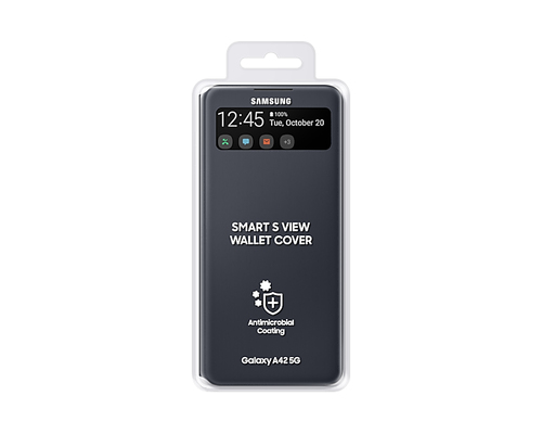 Samsung EF-EA426PBEGEW Handy-Schutzhülle 16,8 cm (6.6") Geldbörsenhülle Schwarz