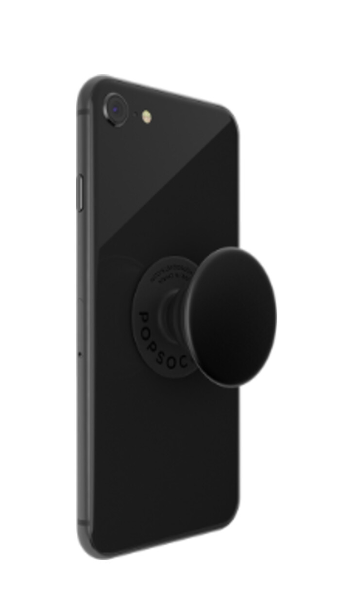  POPSOCKETS PopGrip Black Aluminium (austauschbares Design)