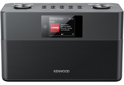 Kenwood CR-ST100S-B Radio Internet Digital Schwarz