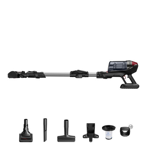 Rowenta RH98A7 2-in-1-Stabstaubsauger Akku Trocken Beutellos 0,9 l 320 W Rot, Grau Rowenta RH98A7 2-in-1-Stabstaubsauger Akku Trocken Beutellos 0,9 l 320 W Rot, Grau