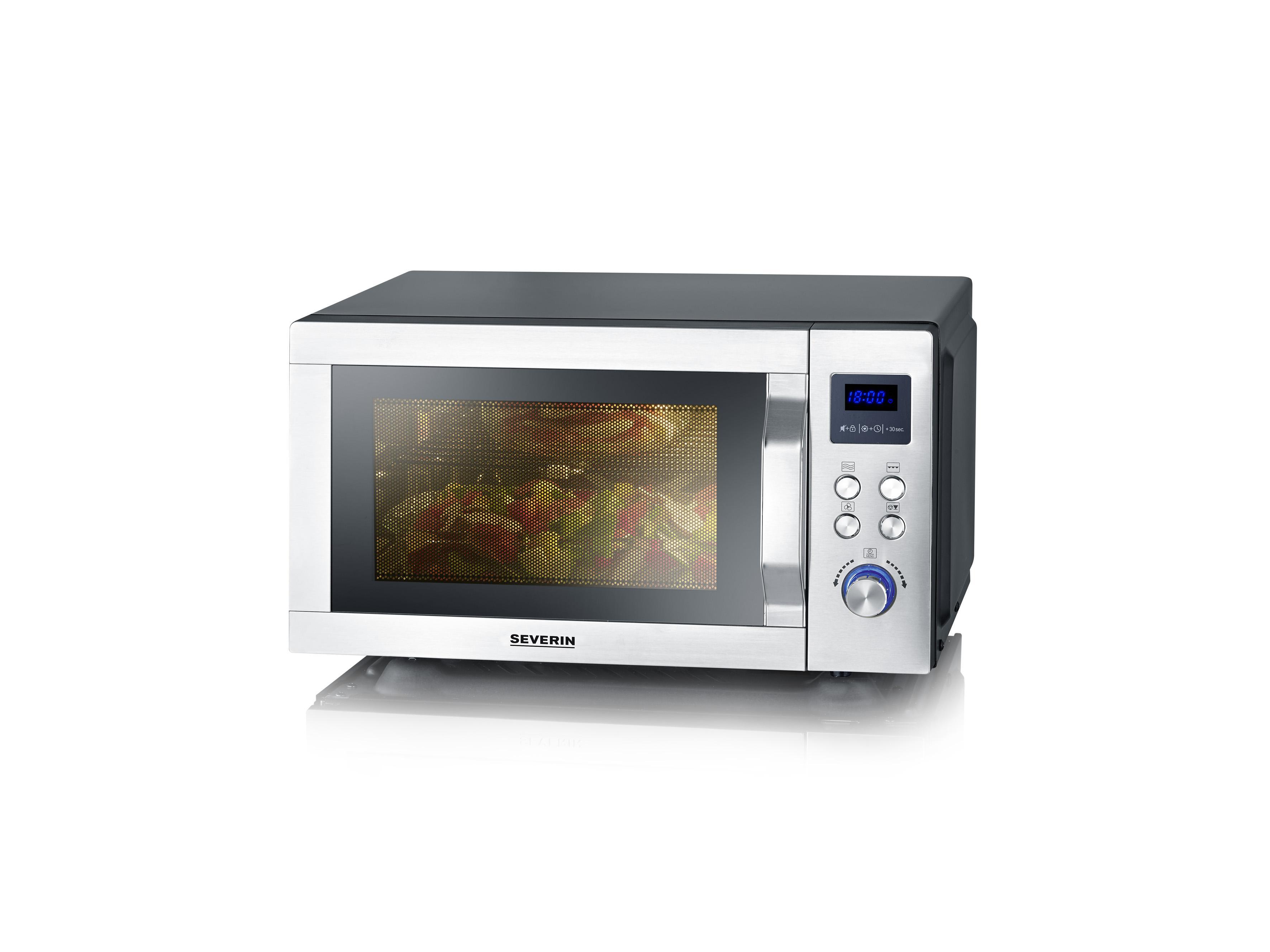 SEVERIN Mikrowelle MW 7578 Flachbett ED