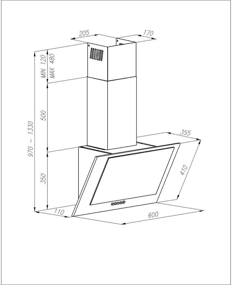  AMICA KH 17118-1 S Dunstabzugshaube