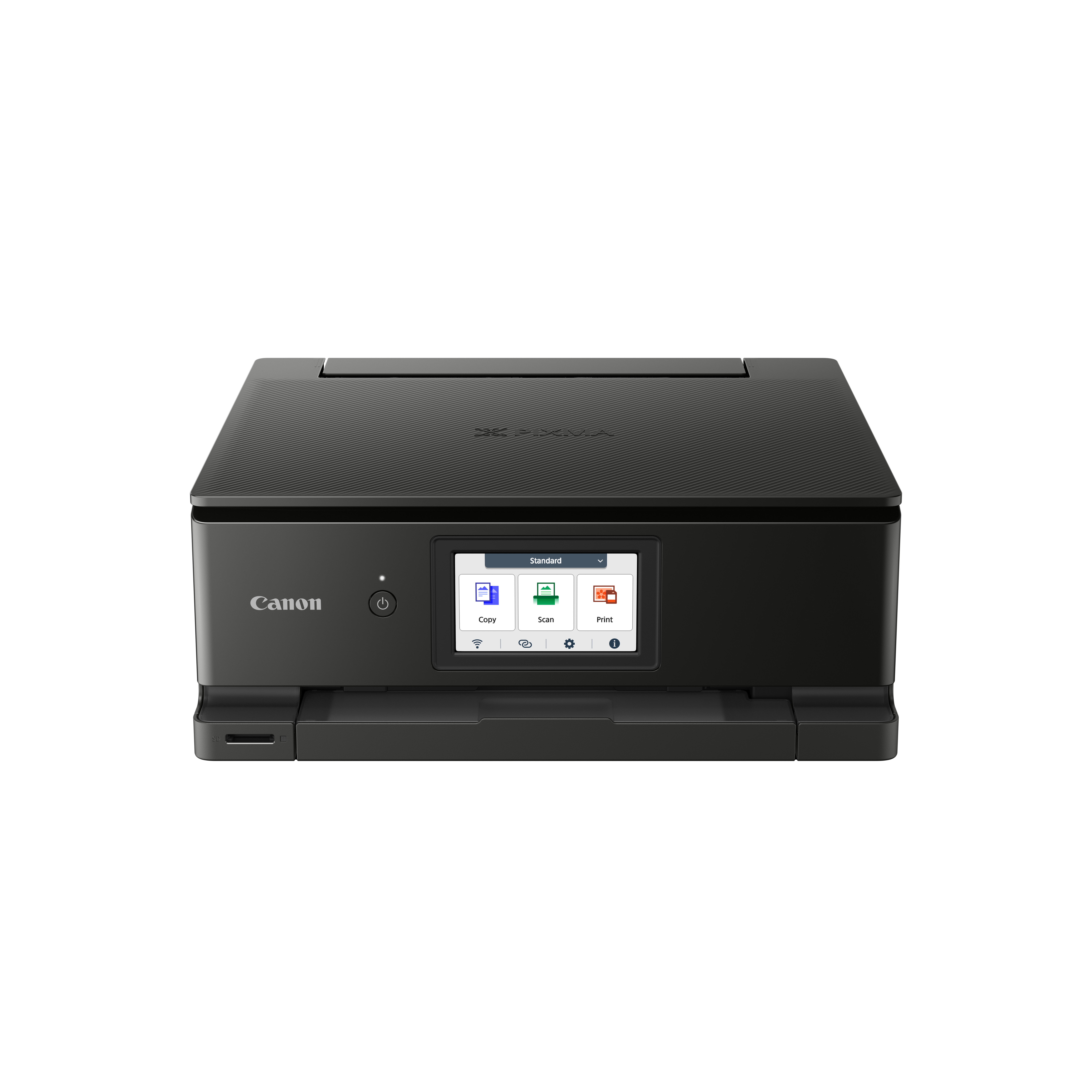 CANON PIXMA TS8750 WLAN-Farb-Multifunktionsfotodrucker, Schwarz (WLAN, Drucken, Kopieren, Scannen, Cloud)