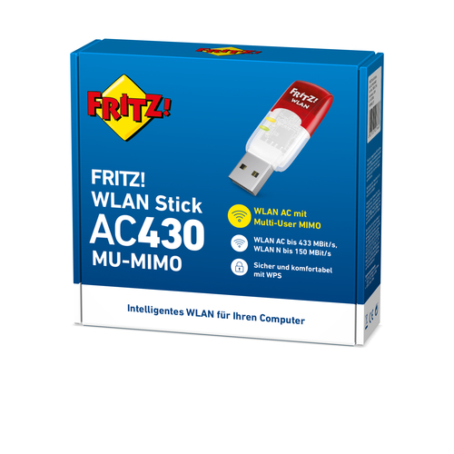 WLAN FRITZ! Stick AC 430 MU-MIMO 433 Mbit/s