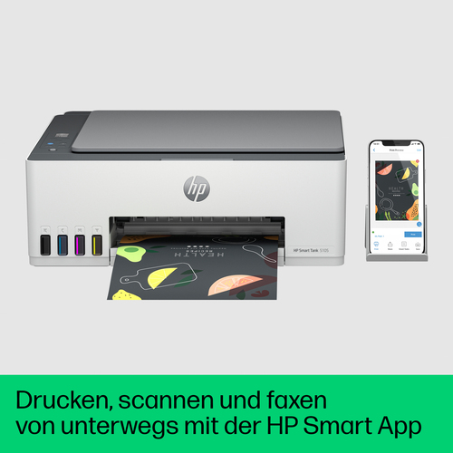 HP Smart Tank 5105 Wireless All-in-One Farbe Drucker, Kopierer, Scanner