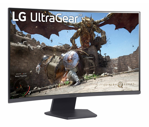LG UltraGear 32GS60QX-B.AEUQ Schwarz 31,5 Zoll Curved WQHD 180 Hz 1 ms (HDMI, DisplayPort, neigbar, HDR, AMD FreeSync, VESA Adaptive Sync)