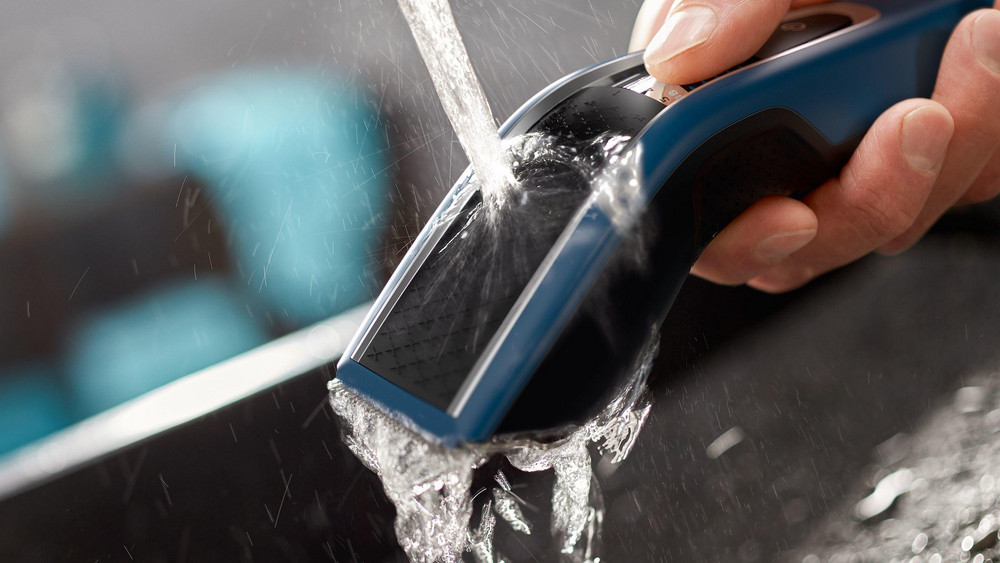  PHILIPS Haarschneider Hairclipper series 5000 HC5612/15 (28 Längeneinstellungen, abwaschbar, 75 Minuten Akkubetrieb, Trim-n-Flow-PRO-Technologie)