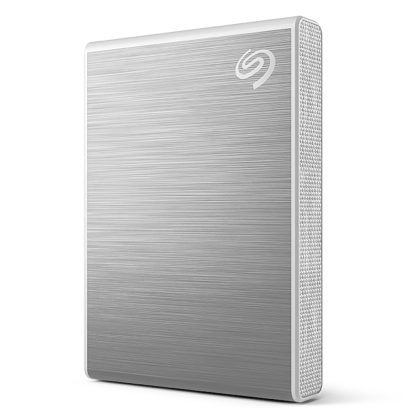 Seagate One Touch mit Kennwort, 1 TB, 2,5 Zoll HDD, Silber (STKY1000401)