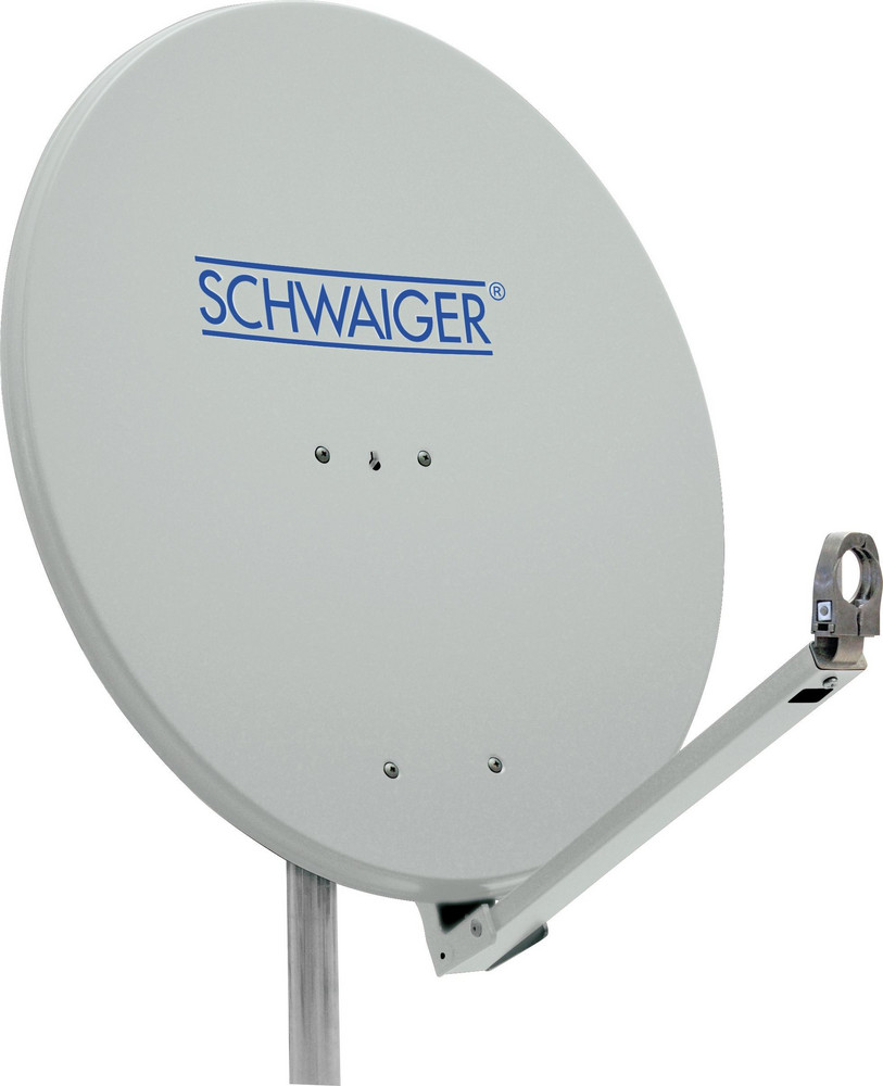  Schwaiger SPI710.0 Aluminium - Hellgrau Offset Antenne