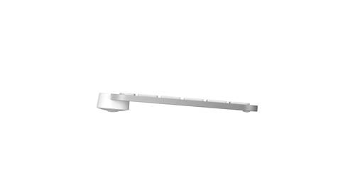 Logitech MX Keys S Tastatur Universal RF Wireless + Bluetooth QWERTZ Deutsch Aluminium, Weiß