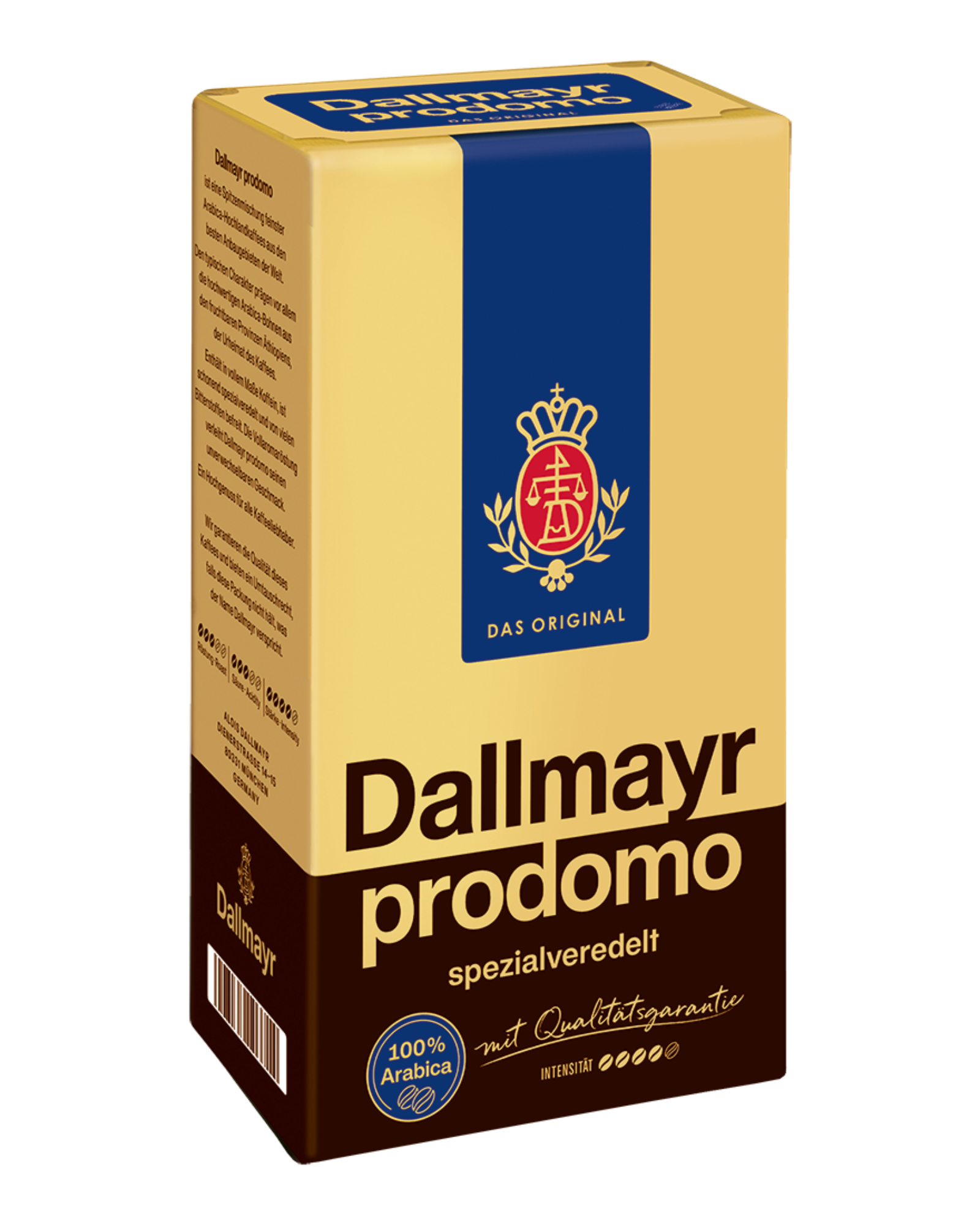 500g Dallmayr Prodomo feinster Spitzenkaffee Filterkaffee spezialveredelt