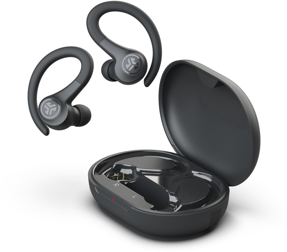  JLab GO Air Sport True Wireless graphite In-Ear Kopfhörer (Bluetooth, IP55, kabellos)