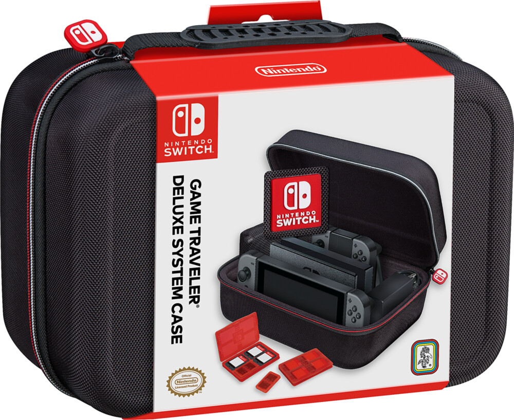  BIGBEN SWITCH Deluxe Case NNS61 Tasche (Deluxe Transporttasche für Nintendo Switch, Nintendo Switch Lite, Nintendo Switch OLED-Modell)