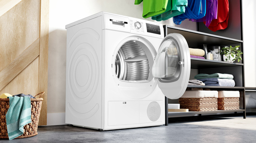 Bosch Serie 4 WTH85V93 Wäschetrockner Freistehend Frontlader 8 kg A++ Weiß