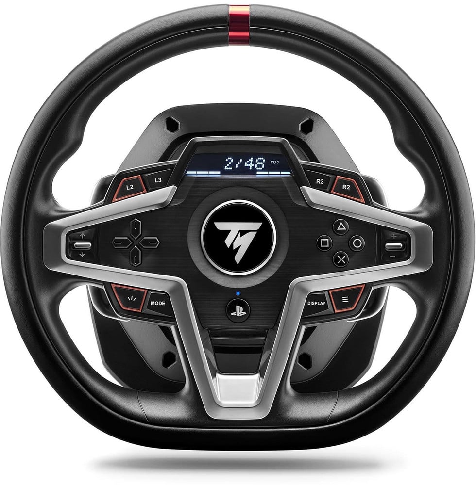  THRUSTMASTER LENKRAD T248P FF WHEEL Gaming-Lenkrad (25 Aktionstasten, Dynamisches Force Feedback, Renn-Dashboard-Display)