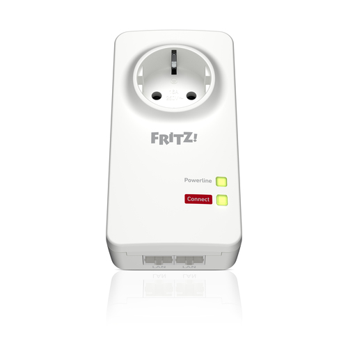 Powerline FRITZ! 1220 1200 Mbit/s Ethernet/LAN Weiß 1 Stück(e)