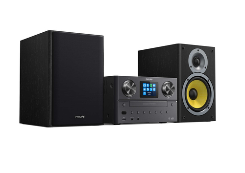 Philips TAM8905/10 Home-Stereoanlage Heim-Audio-Mikrosystem 100 W Schwarz