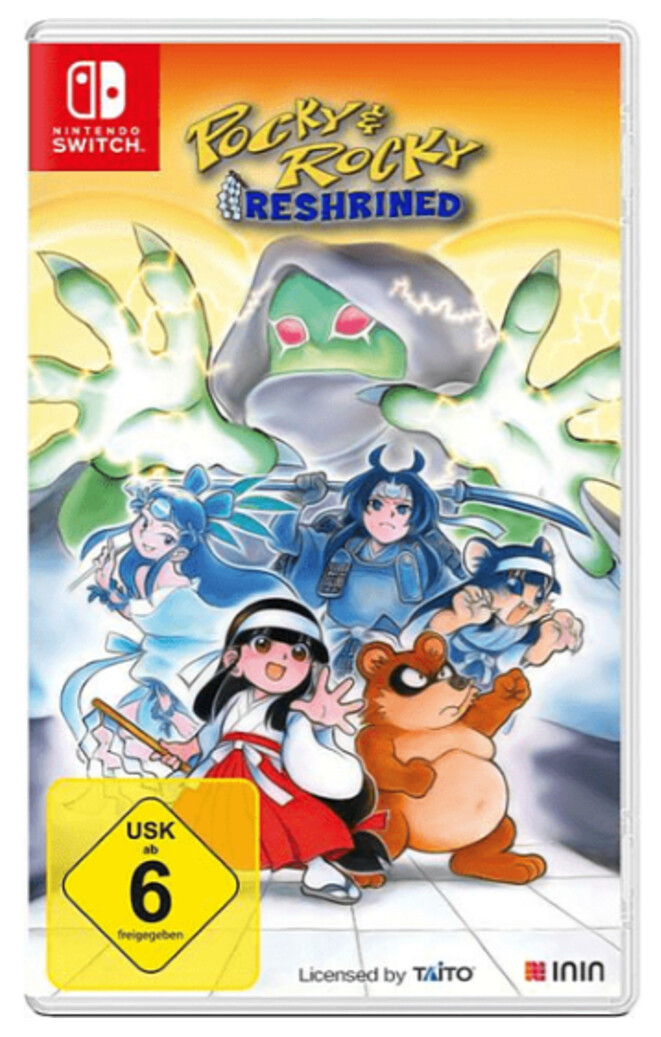  Pocky & Rocky Reshrined Nintendo Switch-Spiel