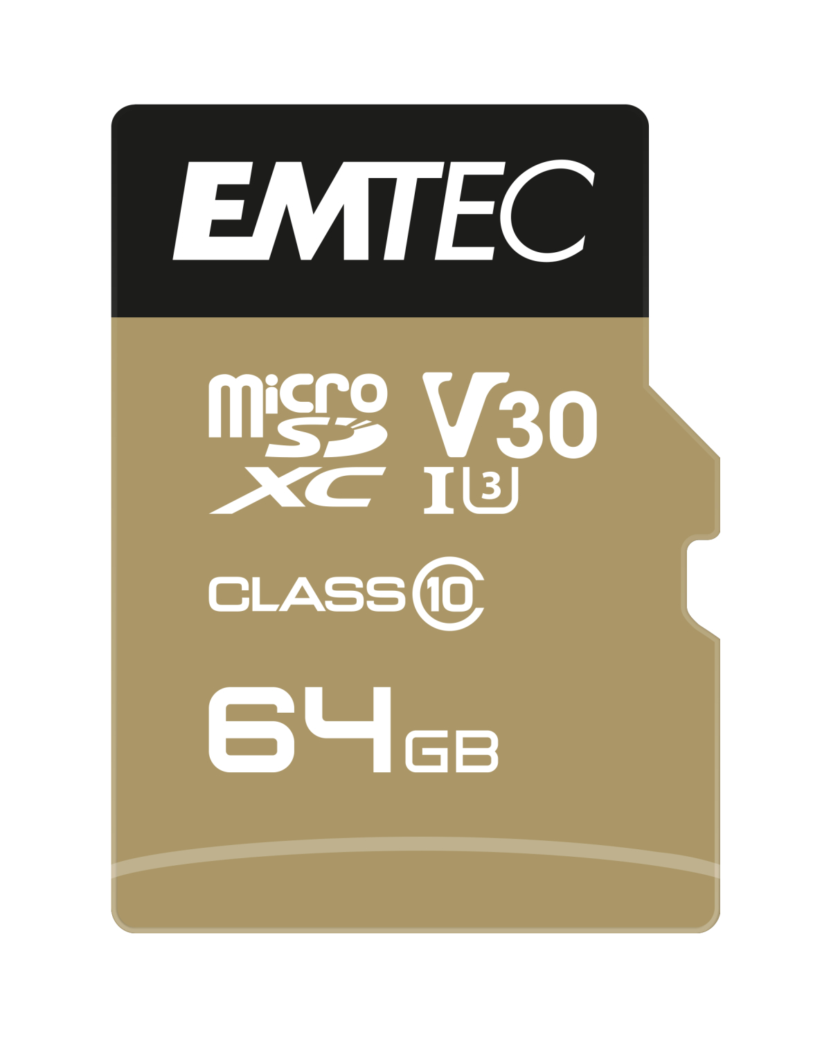 EMTEC 64GB MicroSD Karte Speicherkarte bis 100MB/s + SD Adapter