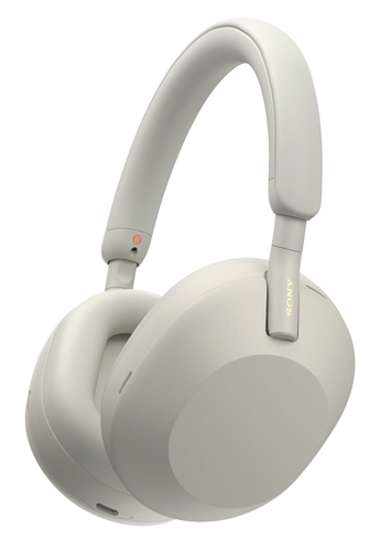 Sony WH-1000XM5 Kopfhörer Verkabelt & Kabellos Kopfband Anrufe/Musik Bluetooth Silber, Weiß