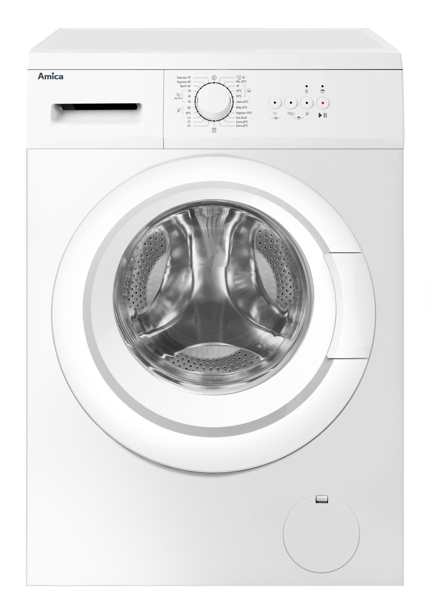 AMICA WA 461 020 Waschmaschine (Frontlader, 6 kg, D, 1.000 U/Min)