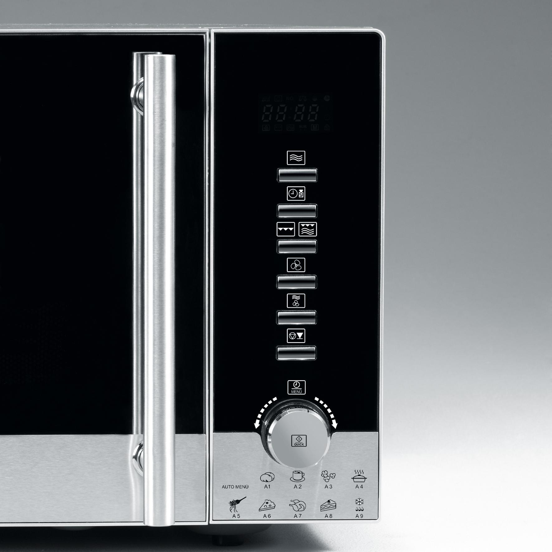 SEVERIN MW 9285 Mikrowelle mit Grillfunktion und Heißluftfunktion
