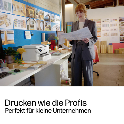 HP OfficeJet Pro 9720e Wireless All-in-One Farbe Drucker, Beidseitiger Druck; Kopierer, Scanner