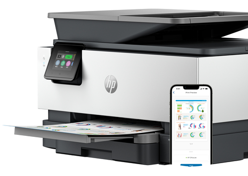 HP OfficeJet Pro 9120E Wireless All-in-One Farbe Drucker, Instant Ink; Beidseitiger Druck