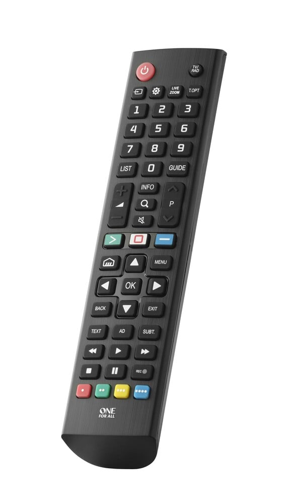  ONE FOR ALL URC4911 LG 2.0 Fernbedienung (Streaming App Shortcut Key)