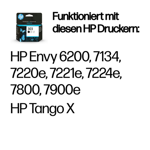 HP 303 Schwarz Original Druckerpatrone